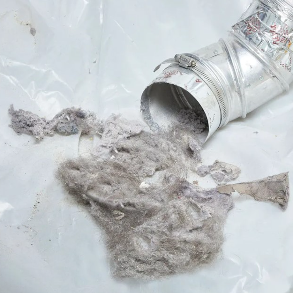 Dryer vent cleaning